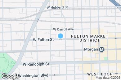 Map image of the property - 1227 W Fulton Market