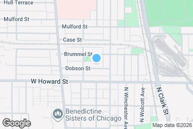Map image of the property - 723 Dobson St