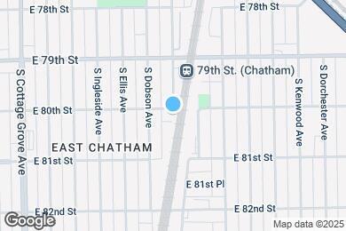 Map image of the property - 1061 E 80th St