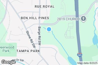 Map image of the property - Ben Hill Flats