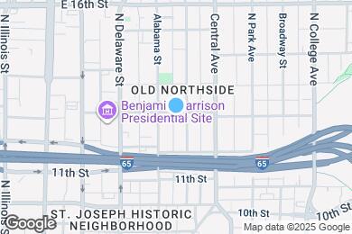 Map image of the property - 319 E 13th St