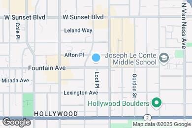 Map image of the property - 6133 Fountain Ave