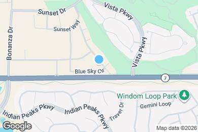 Map image of the property - 3100 Blue Sky Cir