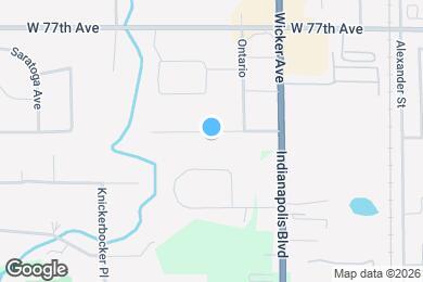 Map image of the property - 11401 W 78th Ct
