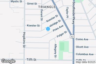 Map image of the property - 118 Pries Ave