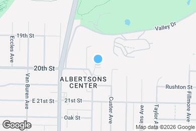 Map image of the property - 1310 E 1990 S