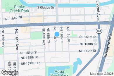 Map image of the property - 1874 NE 161st St