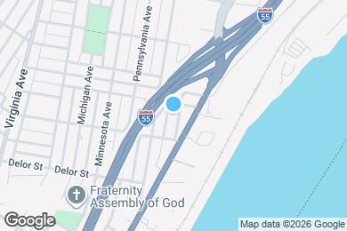 Map image of the property - 4631 Oregon Ave