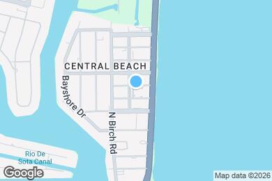 Map image of the property - 525 N Fort Lauderdale Beach Blvd