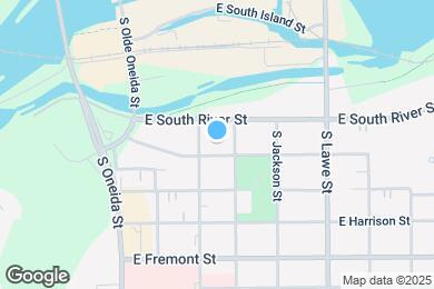 Map image of the property - 314 E Lincoln St