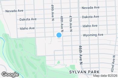 Map image of the property - 4805 Wyoming Ave