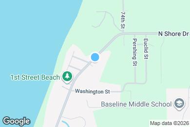 Map image of the property - 81 N Shore Dr