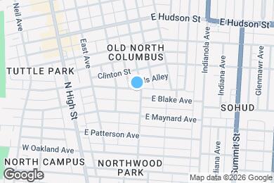 Map image of the property - 147 E Blake Ave