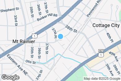 Map image of the property - 3707 Perry St