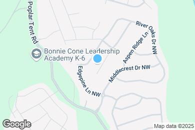 Map image of the property - 1464 Overlea Pl NW