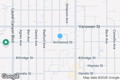 Map image of the property - 6708 Morella Ave