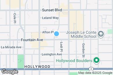 Map image of the property - 6151 Fountain Ave