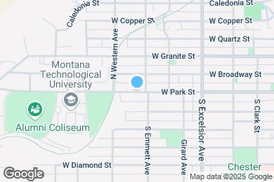 Map image of the property - 1125 W Park St
