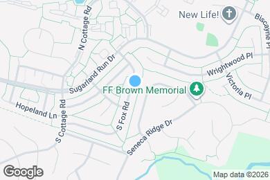 Map image of the property - 120 S Fox Rd