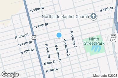 Map image of the property - 803 N 11th St