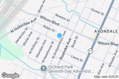 Map image of the property - 1823 Wilson St