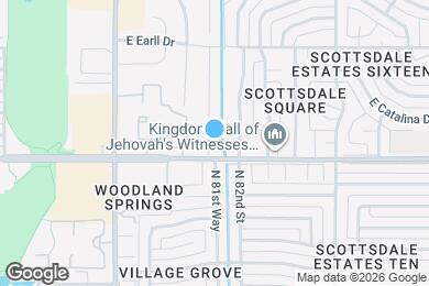 Map image of the property - 2909 N 81st Pl