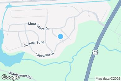 Map image of the property - 337 Lakewind Dr
