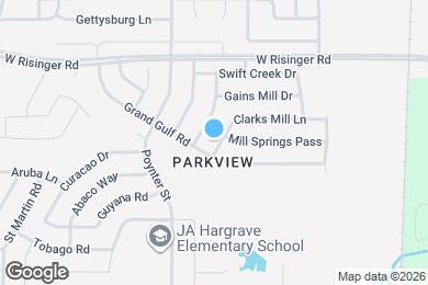 Map image of the property - 2668 Clarks Mill Ln