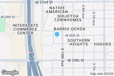 Map image of the property - 425 W 26th St