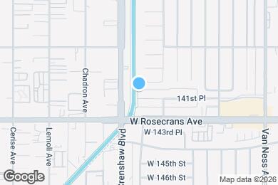 Map image of the property - 2931 W. 141st Place