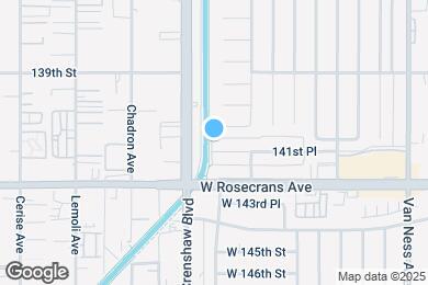Map image of the property - 2935 W. 141st Place
