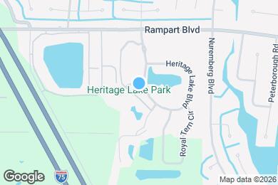 Map image of the property - 2060 Willow Hammock Cir