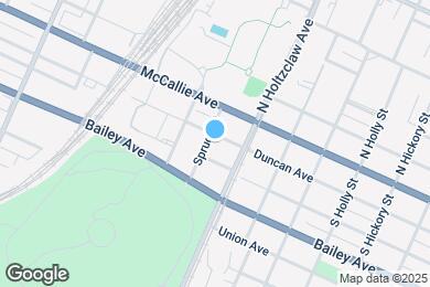 Map image of the property - 1202 Duncan Ave