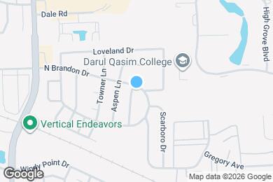 Map image of the property - 1939 Woodside Ln