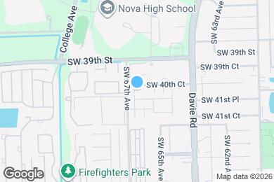Map image of the property - 6642 SW 41st St