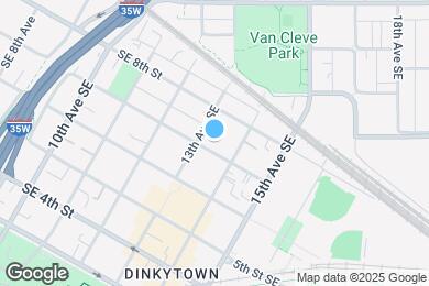 Map image of the property - 1309 7th St SE