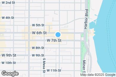 Map image of the property - The Cabrillo (shared restroom)