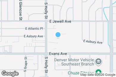 Map image of the property - 2012 S Holly St