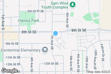 Map image of the property - Centennial Place Apartments