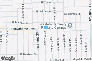 Map image of the property - 5112 SE Hawthorne Blvd
