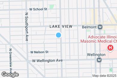 Map image of the property - 3112 N Racine Ave