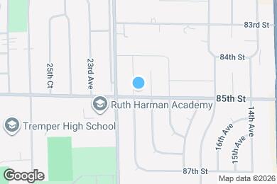 Map image of the property - 2016 85th St