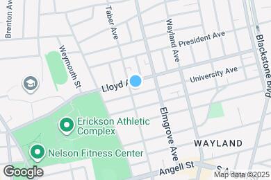 Map image of the property - 125 Taber Ave