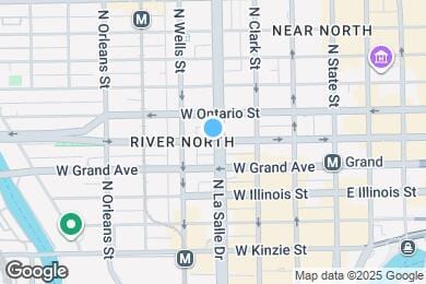 Map image of the property - 145 W Ohio St