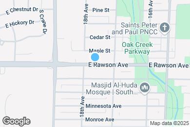 Map image of the property - 1720 Rawson Ave