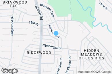 Map image of the property - 1741 Crystal Way