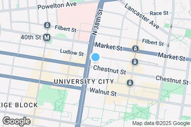 Map image of the property - 3721 Chestnut St