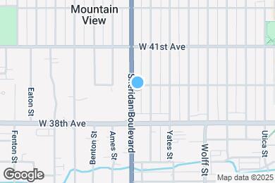 Map image of the property - 3880 Sheridan Boulevard