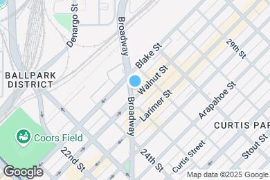 Map image of the property - Clocktower Lofts