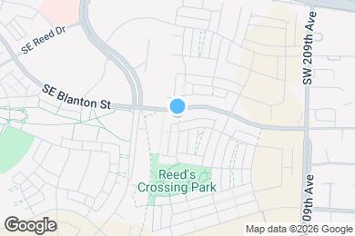 Map image of the property - 8104 SE Blanton St